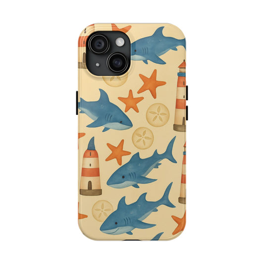 Shark Beach Phone Case